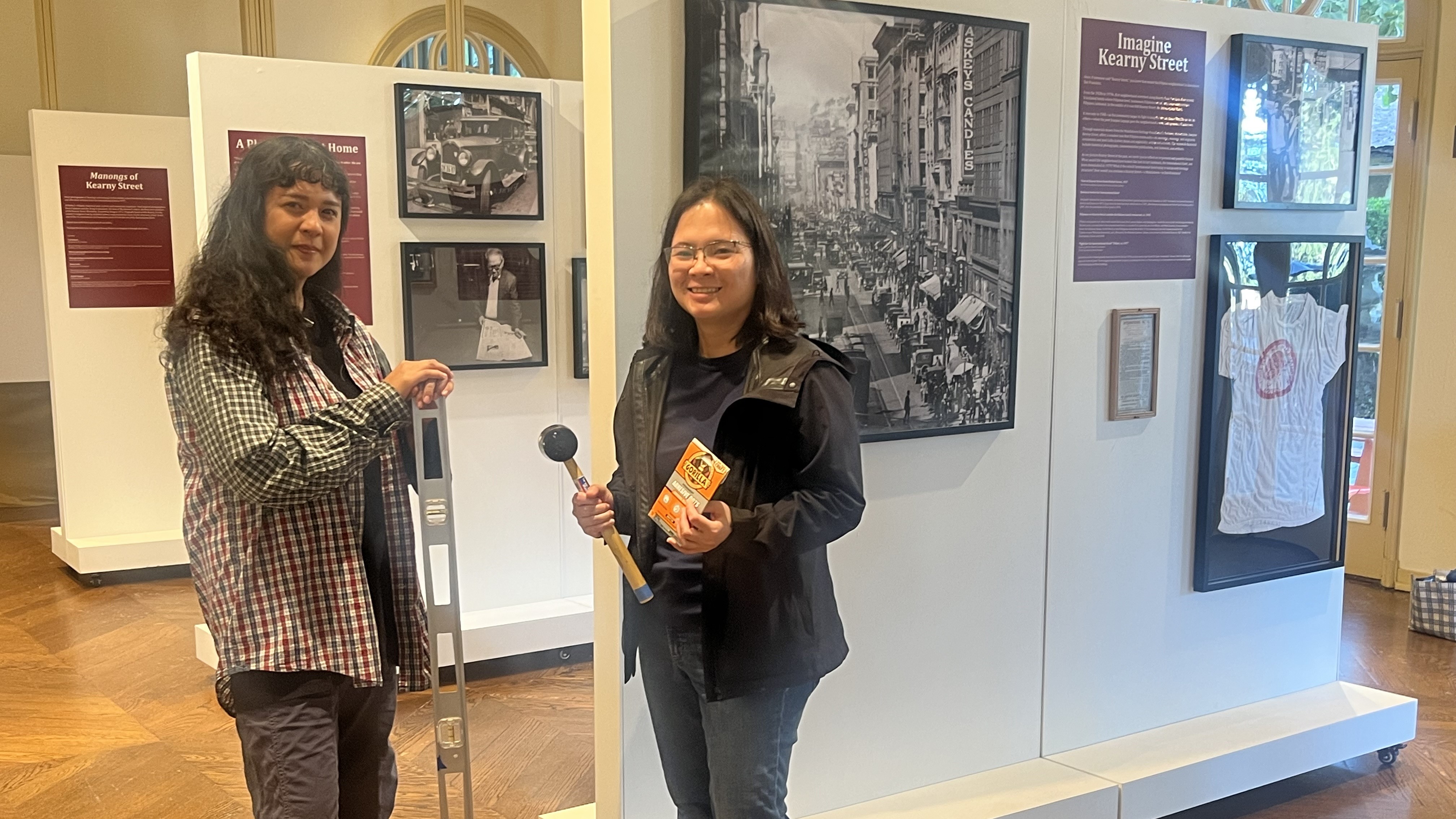 Imagine Kearny Street exhibit was mounted by Manilatown collaborators artist Cat Lauigan and curator Sabrna Oliveros Imagine Kearny Street exhibit was mounted by Manilatown collaborators artist Cat Lauigan and curator Sabrna Oliveros