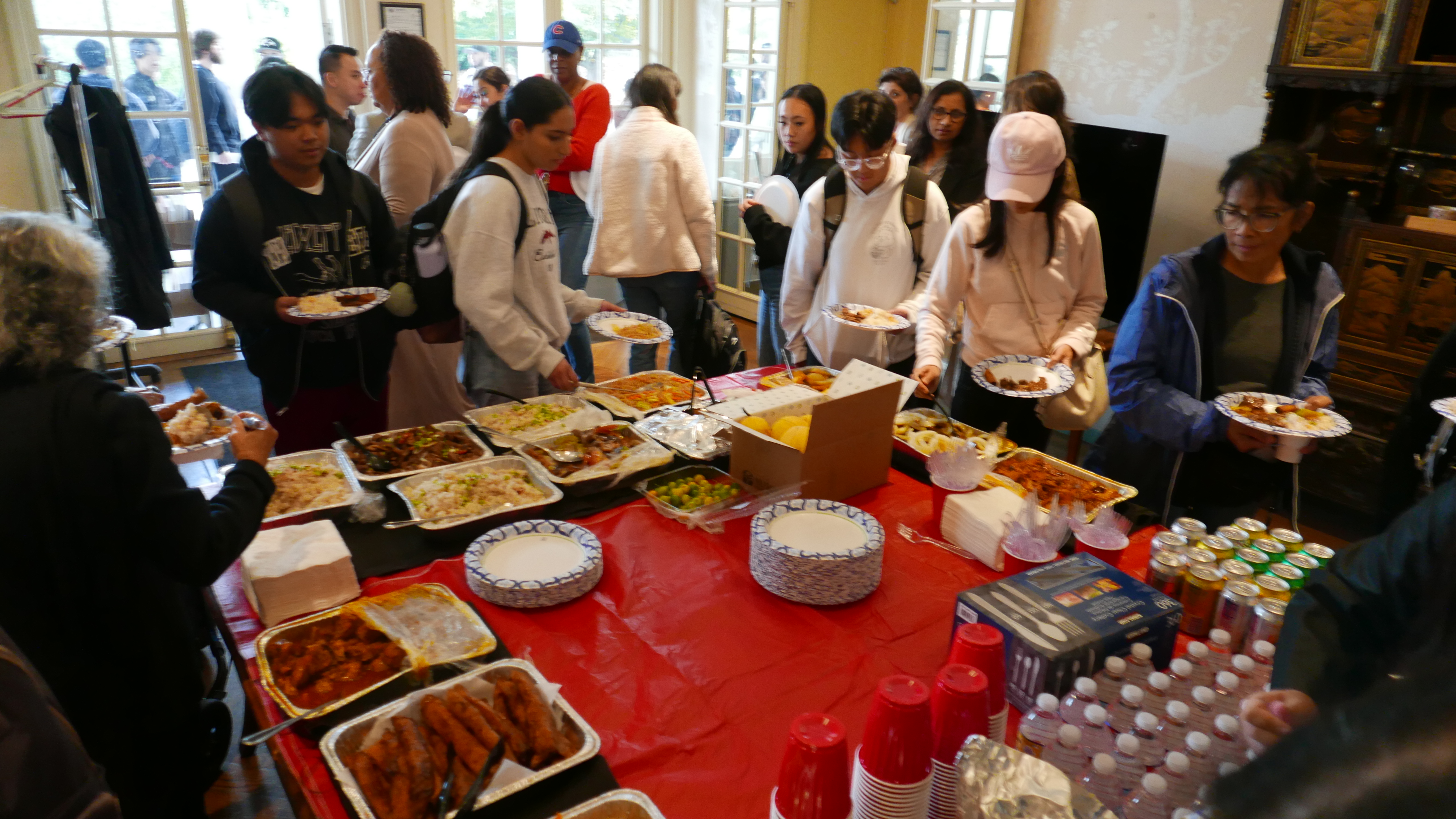 SSH Division Dean Elvin Ramos’s Momentum Series provided a delicious meal for attendees