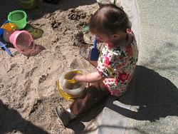 sand play