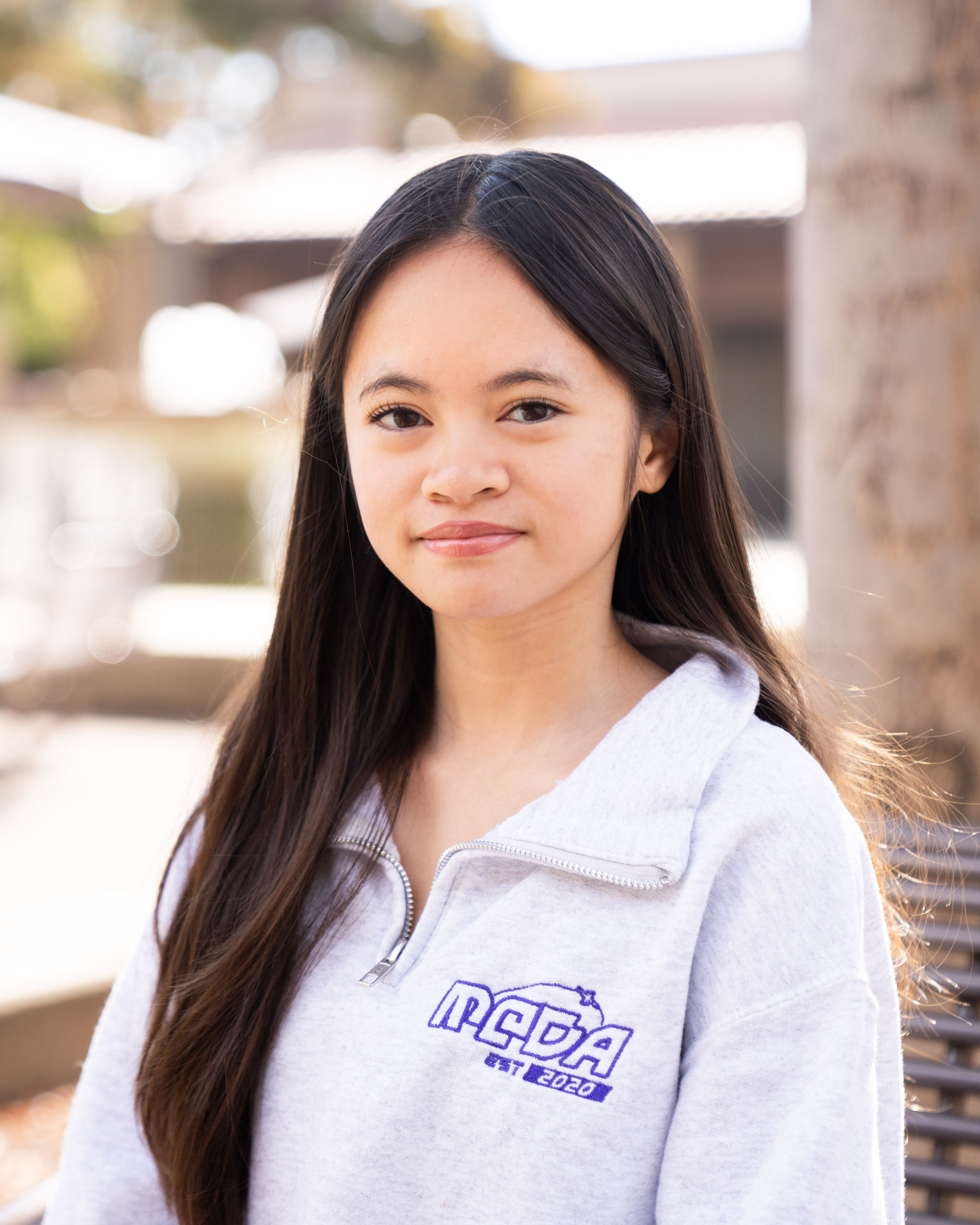 Portrait of Christina smiling