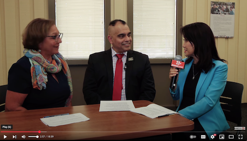 screenshot of President Torres on Ding Ding Tv